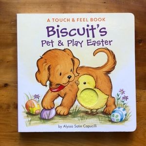 Touch & Feel Biscuits Pet & Play Easter book